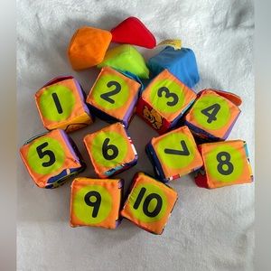 Melissa and Dough Soft Fabric Blocks for Baby